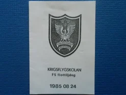 Tradera Krigsflygsskolan F5 Flottiljdag 1985> Fly