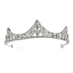 Shop Kristall bröllop hår krona tiara Bryllupstilbehør