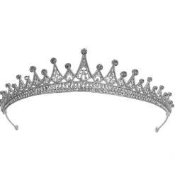 Discount kristall bröllop hår krona tiara Bryllupstilbehør