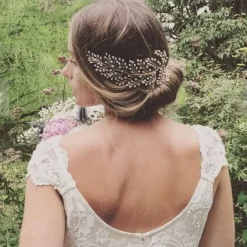 Clearance Kvinnor hårband bröllop diadem pärla Bryllupstilbehør