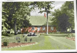 Tradera Kävlinge - Hembygdsmuséet ~1970 - Handkolorerat - Förlag S Hellberg Bokhandel| Svenske Landskaber