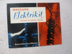Tradera ÄLDRE MECCANO INSTRUKTIONSBOK ELEKTRIKIT| Øvrigt Hobby