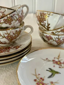 Online Äldre små tunna koppar Japan eller Kina Orientalsk Kunst Og Porcelæn
