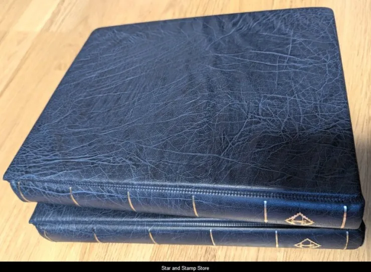 Tradera Leuchturmalbum Universal 2 st | 82 st dubbelsida Varioblad i plast | Nyskick| Tilbehør