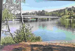 Tradera Liljedahl - Bron över Ransundet (Grums) Förlag Borgviks Hembygdsförening| Svenske Landskaber