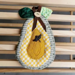 Tradera Liten påse med dragkedja i form av ett päron.| Tilbehør