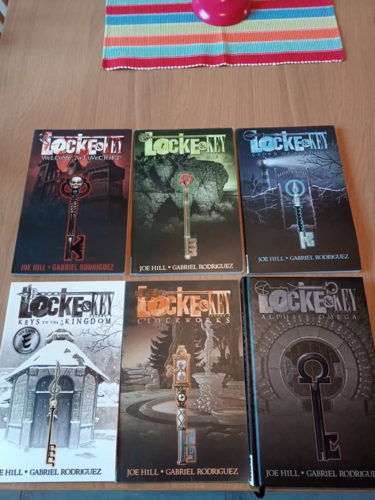 Fashion Locke & Key Komplett Serie - Joe Hill & Gabriel Rodriguez Amerikanske Serier