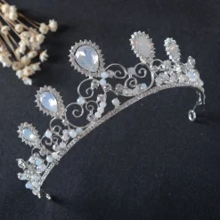 Hot Lyx kristall bröllop hår krona tiara Bryllupstilbehør