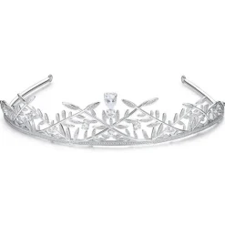 Sale Lyx kristall CZ bröllop hår krona tiara Bryllupstilbehør