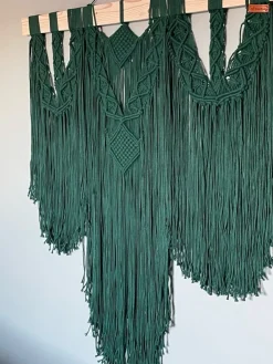 Tradera Macrame väggbonad VERDE| Dekorationer