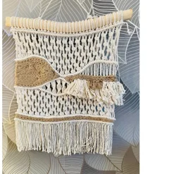 Tradera makramé inredning/ Väggbonad LUKE 50cm /60cm| Dekorationer