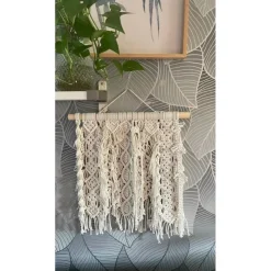 Tradera Makramé väggbonad 45/50 cm| Indretning & Husholdning