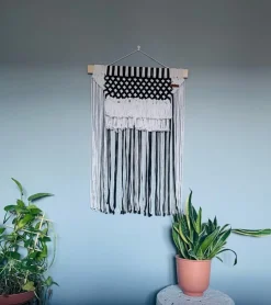 Tradera Makramé Väggbonad DUO| Indretning & Husholdning
