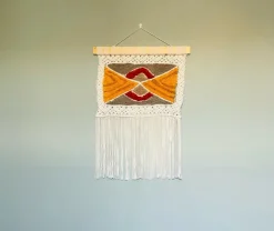 Tradera Makramé väggbonaden Fanny| Dekorationer