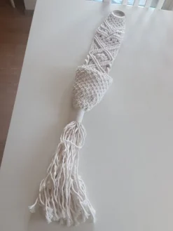 Tradera Makrame hängande korg| Indretning & Husholdning