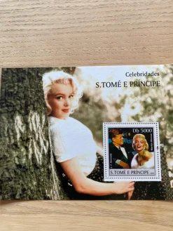 Tradera MARILYN MONROE FRA S.TOME E PRINCIPE MINIARK| Flere Lande