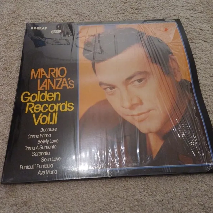 Tradera Mario Lanza's Golden Records Vol. II LP| Vinyl
