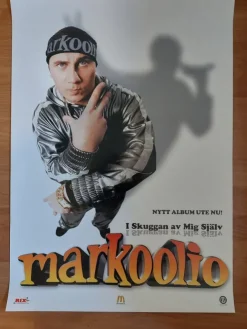 Tradera markoolio Originalaffisch 50x70| Musikplakater
