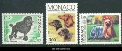 Tradera Monaco | Mi 1805, 1857, 1905 | Hundar | Postfriskt | Kv 80:-| Europa
