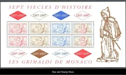 Tradera Monaco | Mi Block 72 | Postfriskt | Kv 85:-| Europa