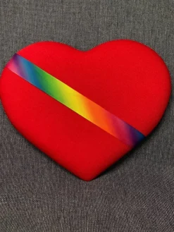 Tradera Märkestavla för simmärken/smycken röd / heaven| Andet Håndlavet