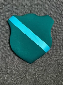 Tradera Märkestavla för simmärken/smycken grön / blå satin| Andet Håndlavet