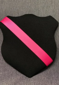 Tradera Märkestavla för simmärken/smycken svart/rosa satin| Andet Håndlavet