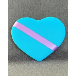 Tradera Märkestavla för simmärken/smycken turkos /lavendel| Andet Håndlavet