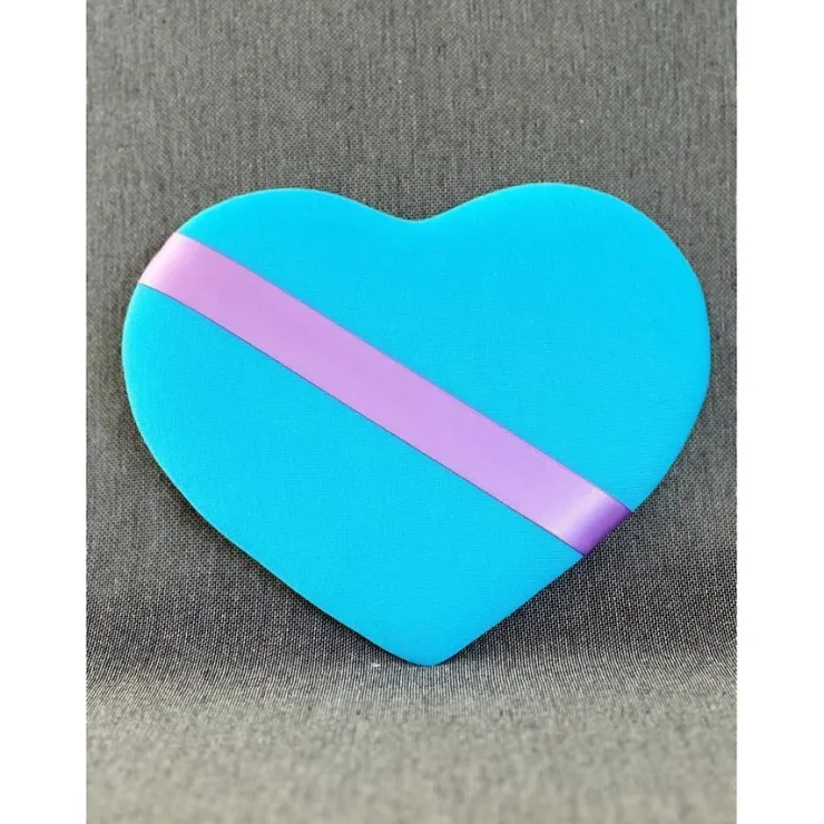 Tradera Märkestavla för simmärken/smycken turkos /lavendel| Andet Håndlavet