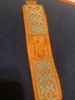 Tradera Ändra handgjord samisk läderarmband ,klockarmband ,tenntråd| Smykker