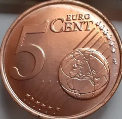 Tradera Netherlands 5 Euro Cents 1999 UNC KM#236 (8012)| Euromønter Og Sedler
