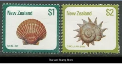 Tradera New Zealand | Snäckor | Mi 785-786 | Postfriskt | Kv 60:-| Oceanien