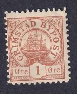 Tradera Norge Bypost GRIMSTAD| Sverige