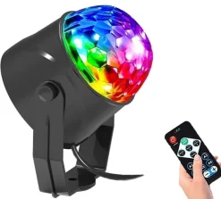 Tradera Ny Fjärrkontroll LED Magic Ball USB Mini Crystal Magic Ball Light Scenlaserljus| Dj-udstyr