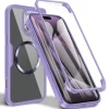 Tradera Ny iPhone 16, MagSafe 360 Graders Skydd, Inbyggt Skärmskydd & Stötsäker - Lila> Mobiltilbehør