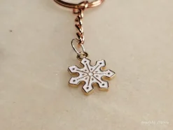 Tradera Nyckelring med snöflinga| Tilbehør