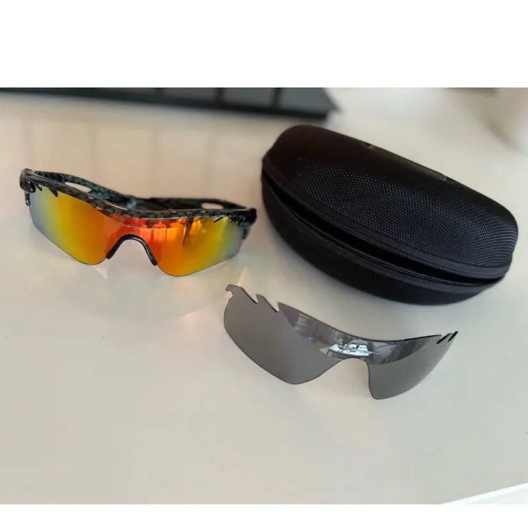 Fashion Oakley solglasögon med två glas Solbriller