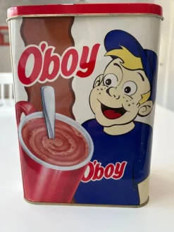 Tradera Oboy plåtburk> Metalemballage