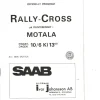Tradera Officiellt Rally-Cross program Motala 1973> Sportsmemorabilia