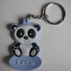 Online Panda nyckelring KRAM ljusblå söt gullig unik accessoar present tjej flickvän Nøgleringe & Nøgleetuier