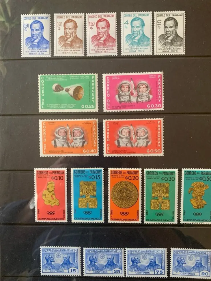 Tradera Paraguay lot* från 1966| Sydamerika & Caribien