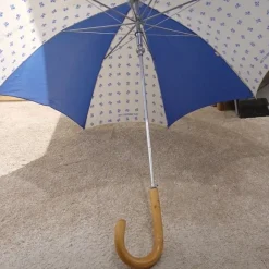 Flash Sale Paraply i vitt och blått Andet Tilbehør