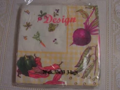 Tradera Påbörjad förpackning med 13 st servetter till decoupage/pyssel| Hobbymaterialer