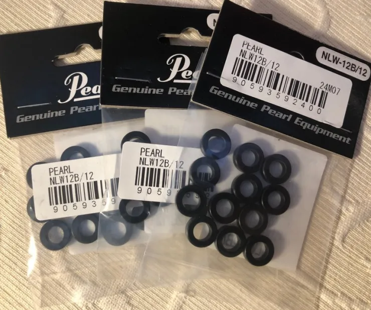 Tradera Pearl NLW12B/12 brickor för trummor - 3 pack| Musikinstrumenter