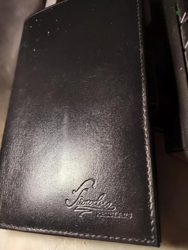 Cheap plånbok SVART Florentino Regulare 10,5x16,5 cm Tegnebøger