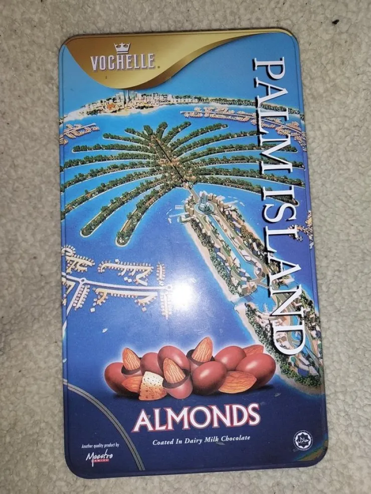 Tradera plåtask Choklad 14x24x5 cm !> Metalemballage