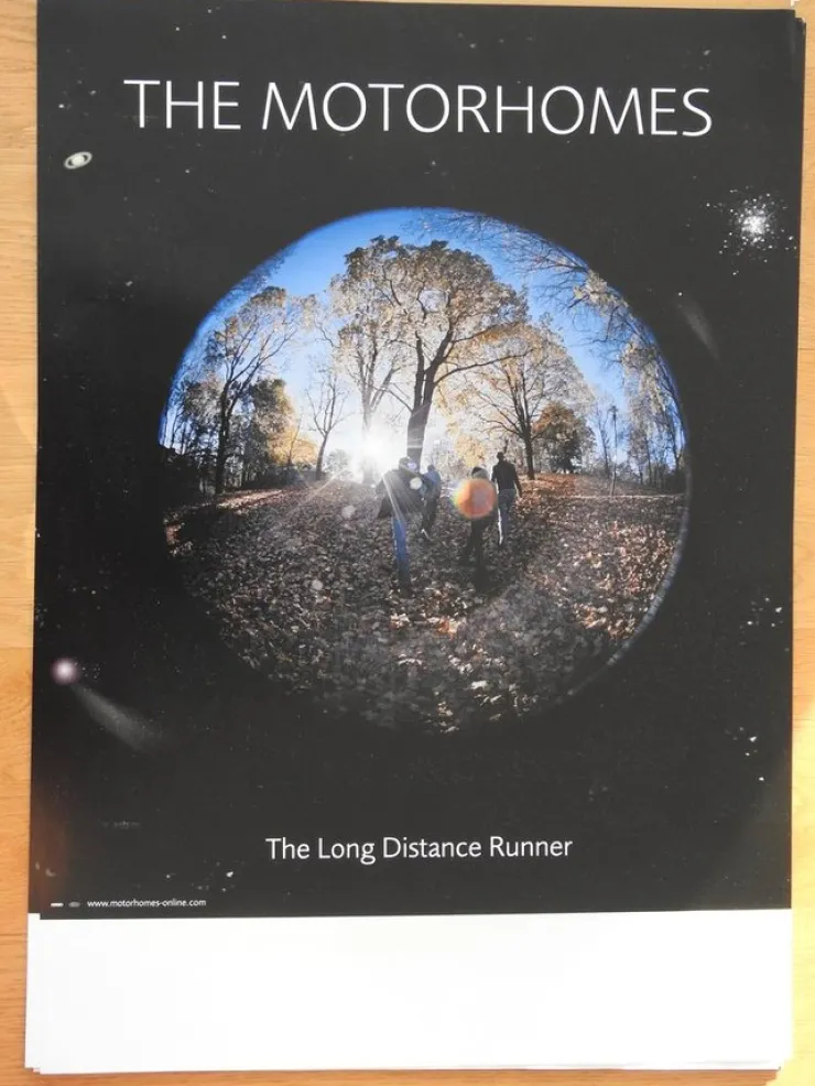 Tradera Poster The Motorhomes The Long Distance Runner| Musikplakater