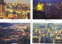 Tradera PRAHA 18 nyare färgvykort från Vackra Prag flertalet oskrivna i mkt bra skick| Verden Undtagen De Nordiske Lande