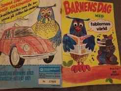 Tradera Program Barnens Dag Fablernas värld 1971 ca 15 cm x 21 cm> Lotterier & Lodsedler