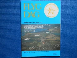 Tradera Program Flygdag Varberg 14 juni 1987> Fly